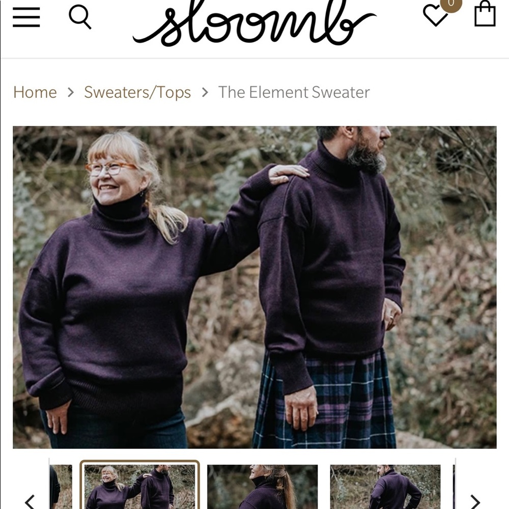 Sloomb Element wool sweater